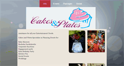 Desktop Screenshot of cakesandplates.com